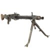Original German WWII MG 42 Display Machine Gun by Gustloff-Werke with Belt Drum & Bipod - made in 1944 - Image 3